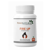 7DAYSNATURAL Fire Up Natural Capsules for Men – Testosterone & Muscle Strength Support, 60 Capsules
