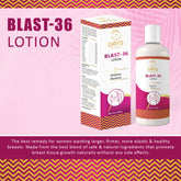 Blast 36 Lotion Breast Lotion / Breast Size increase cream for women/ breast size reducing Lotion (30 ml)