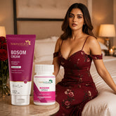 BOSOM Capsule + Bosom Cream for increase breast size naturally breast cream