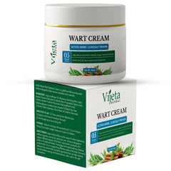 Vijeta Herbal Wart Cream | Salicylic Acid & Tea Tree Skin Care Cream | 50g