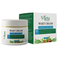 Vijeta Herbal Wart Cream | Salicylic Acid & Tea Tree Skin Care Cream | 50g