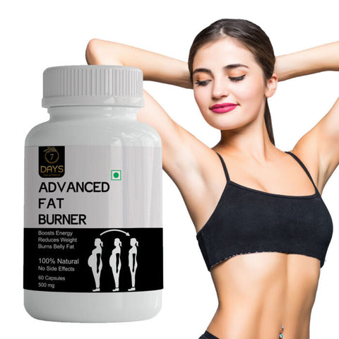 7Days Fat Burner Advanced 60 Capsules 500 Mg