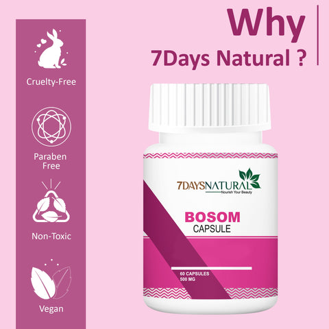 Bosom Capsule for Women's Daily Wellness | 7DaysNatural