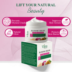 Blosom Cream | Herbal Skin Tightening & Firming Cream with 7 Natural Oils | 50g