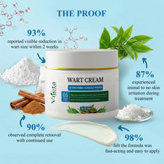Vijeta Herbal Wart Cream | Salicylic Acid & Tea Tree Skin Care Cream | 50g