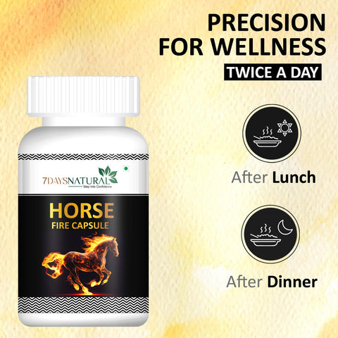 Ayurvedic Himalayan Shilajit 60 Capsule and Horse Power oil combo