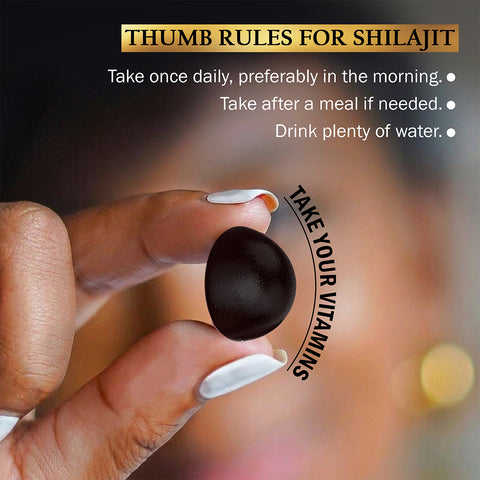 7DAYSNATURAL Shilajit Gummies with Fulvic Acid & Pectin, Mango Flavour, 30 Gummies