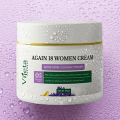 Again 18 Women Cream | Herbal Firming & Moisturizing Cream for Women's Intimate Care | 50g