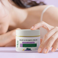 Again 18 Women Cream | Herbal Firming & Moisturizing Cream for Women's Intimate Care | 50g