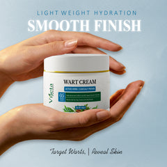 Vijeta Herbal Wart Cream | Salicylic Acid & Tea Tree Skin Care Cream | 50g