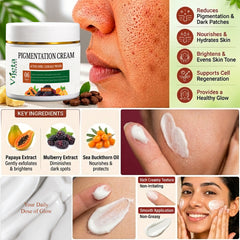 Pigmentation Cream | Salicylic Acid, Mulberry & Papaya Extract Cream | 50g