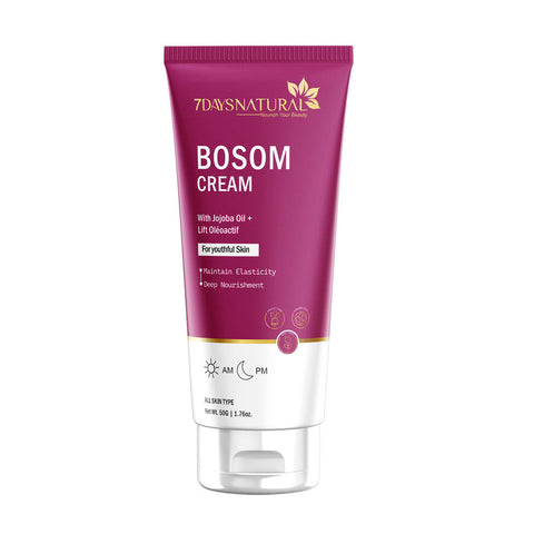 Bosom Cream for Breast Firmness & Skin Elasticity | 7DaysNatural