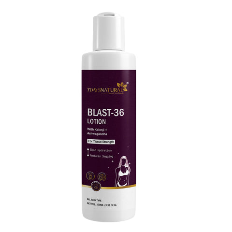 Blast-36 Breast Care Lotion with Kalonji & Ashwagandha | 7DaysNatural