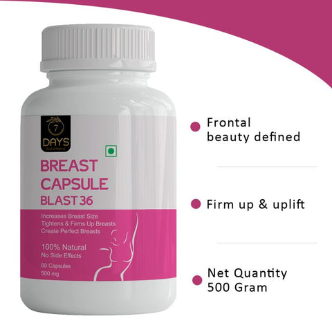 Top Up 36 Best Bossom massage oil CAPSULE for toning Cup Size Increase for women