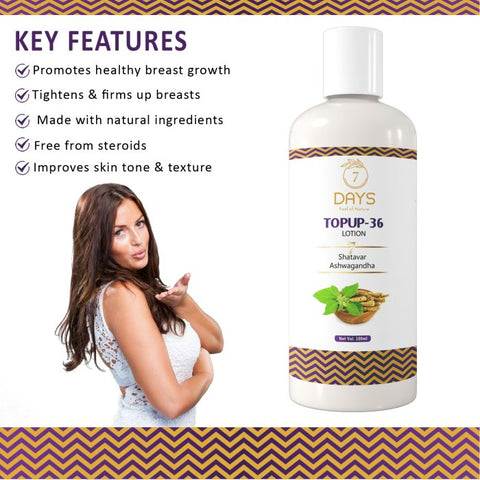 Top Up permanent breast enlargement Lotion oil