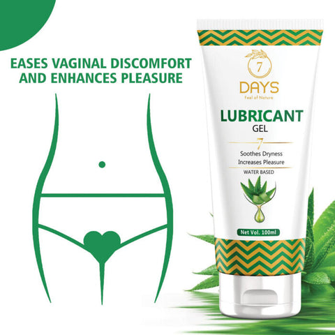 Water-Based Lubricant Gel for Dryness | 7DaysNatural