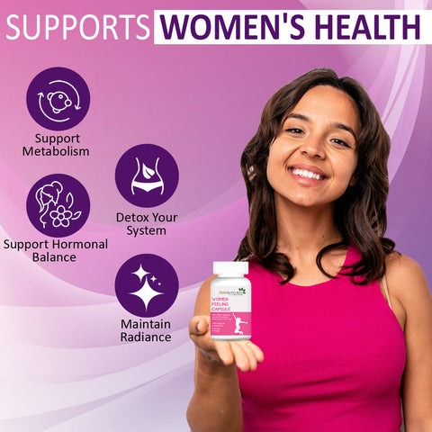 7 Days Women Feeling Capsule – 100% Natural Ayurvedic Formulation (60 Capsules)