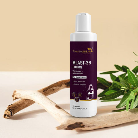 Blast-36 Breast Care Lotion with Kalonji & Ashwagandha | 7DaysNatural