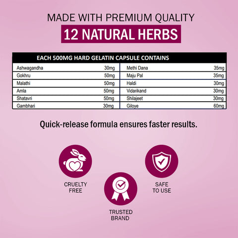 7DAYSNATURAL Tejas Gold Capsules for Men – Performance, Energy, Stamina & Vigor Support, 60 Capsules