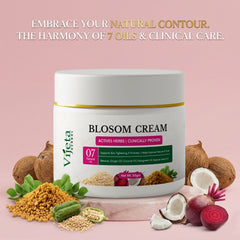 Blosom Cream | Herbal Skin Tightening & Firming Cream with 7 Natural Oils | 50g