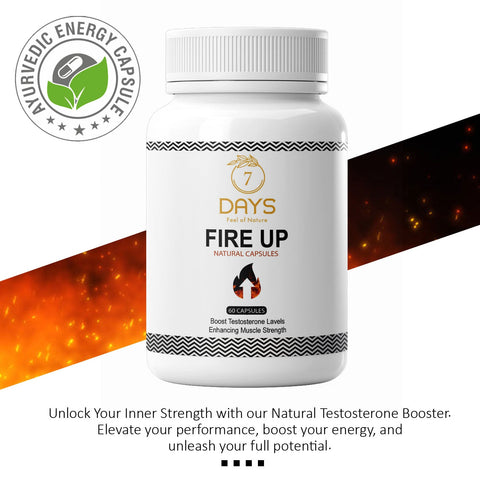 Horse Power Massage Oil & Fire Up Capsules for Men | 7DaysNatural