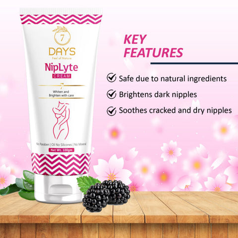 Intimate area whitening cream niplyte blackness whitening cream