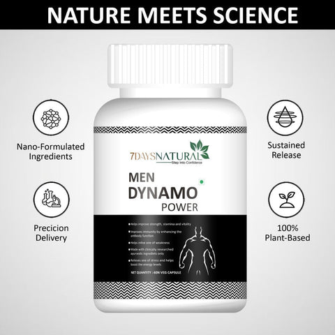Men Dynamo Power Capsules | Ayurvedic Men's Wellness