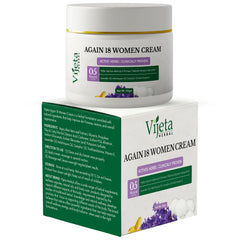 Again 18 Women Cream | Herbal Firming & Moisturizing Cream for Women's Intimate Care | 50g