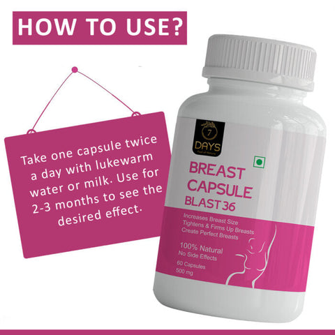 BOSOM Capsule + Bosom Cream for increase breast size naturally breast cream