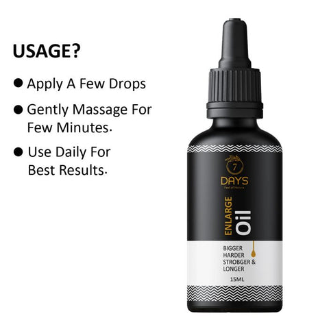 7Days Organic Enlarge Oil For Men (15ml)