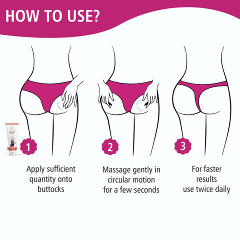 HIPUP buttock Size incresing Cream Hip Shaping cream For Women