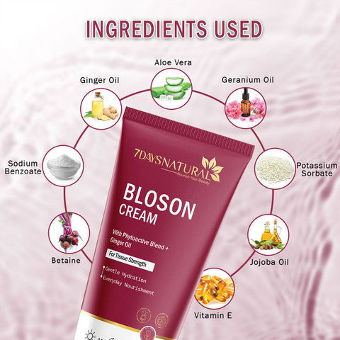 Blosom Cream for Intimate Care & Skin Hydration | 7DaysNatural