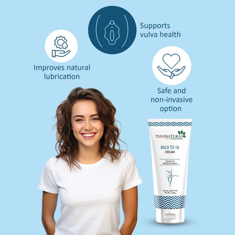 Back To 18 Cream + Women Feeling Capsule | 7DaysNatural