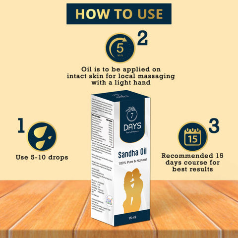 7 Days Sanda Oil / Increase Men Power & Stamina / Sanda oil best for Real Men Power