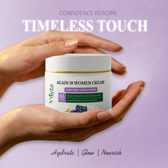 Again 18 Women Cream | Herbal Firming & Moisturizing Cream for Women's Intimate Care | 50g