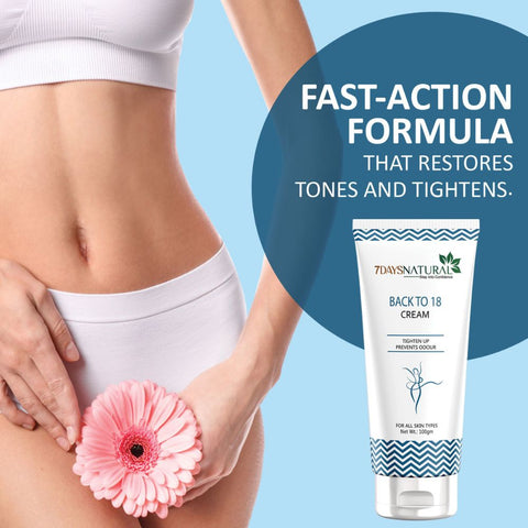 Back To 18 Cream + Women Feeling Capsule | 7DaysNatural