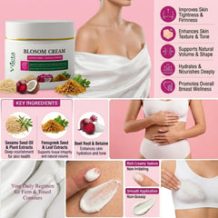Blosom Cream | Herbal Skin Tightening & Firming Cream with 7 Natural Oils | 50g