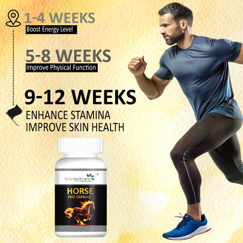 Ayurvedic Himalayan Shilajit 60 Capsule and Horse Power oil combo
