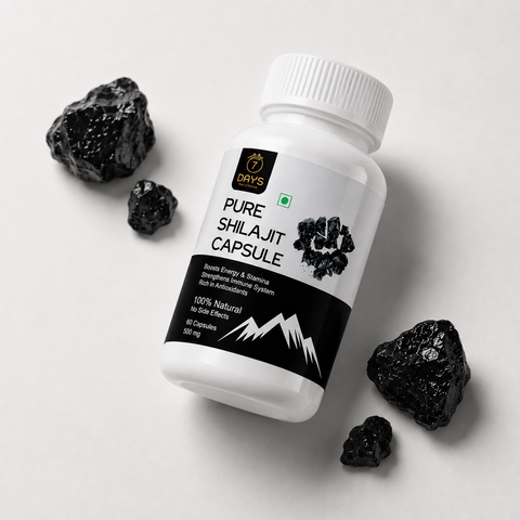 Ayurvedic Shilajit Capsules | 7DaysNatural