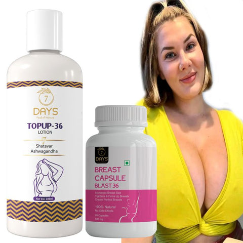 Top Up 36 Best Bossom massage oil CAPSULE for toning Cup Size Increase for women
