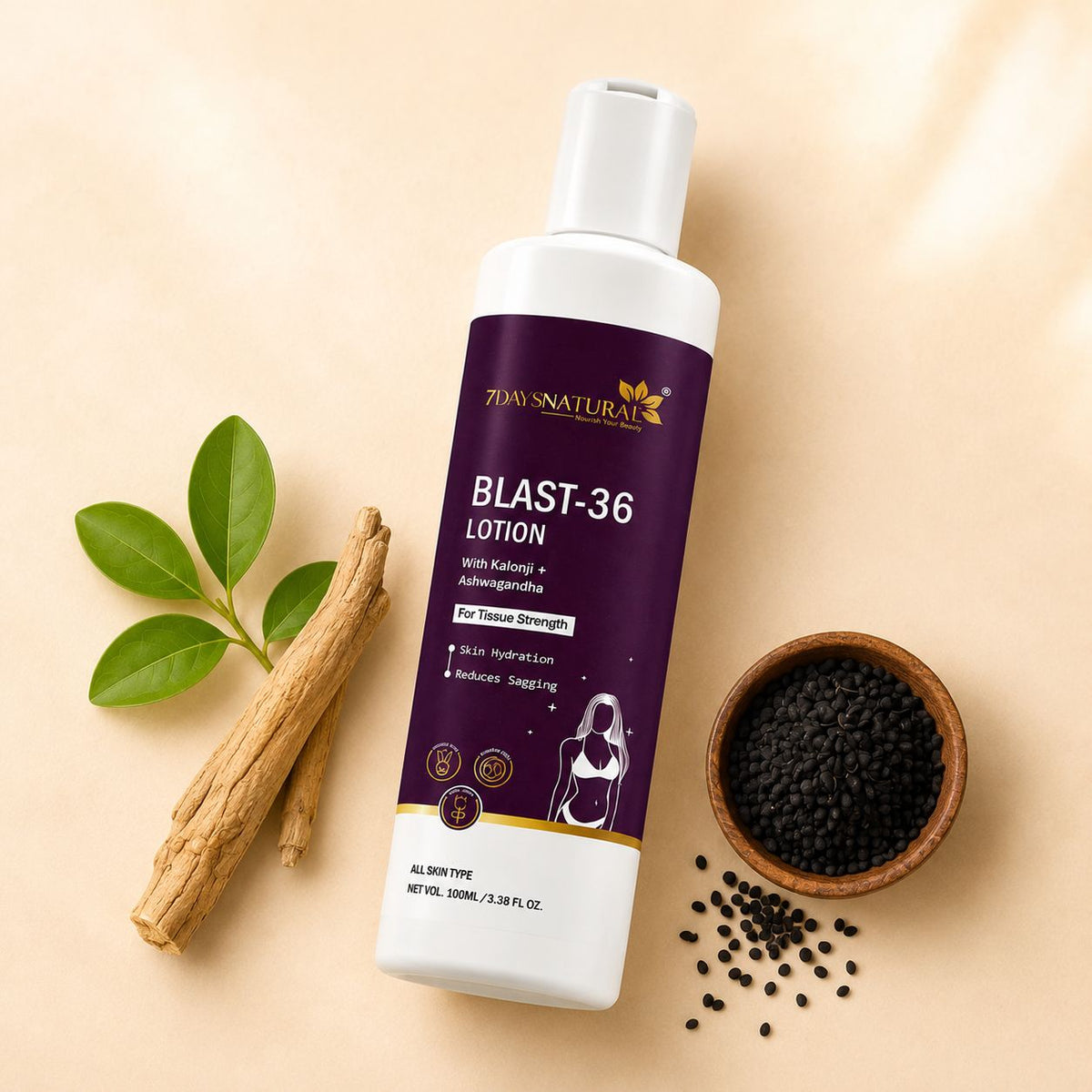 Breast Oil - Breast massage Oil  | 7Days Organic