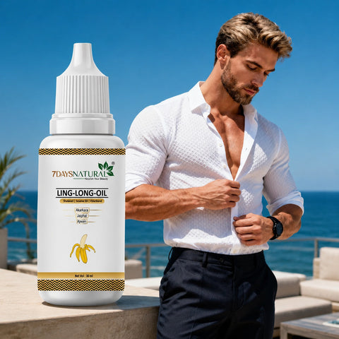LING LONG ayurvedic  man organic oil 30ml