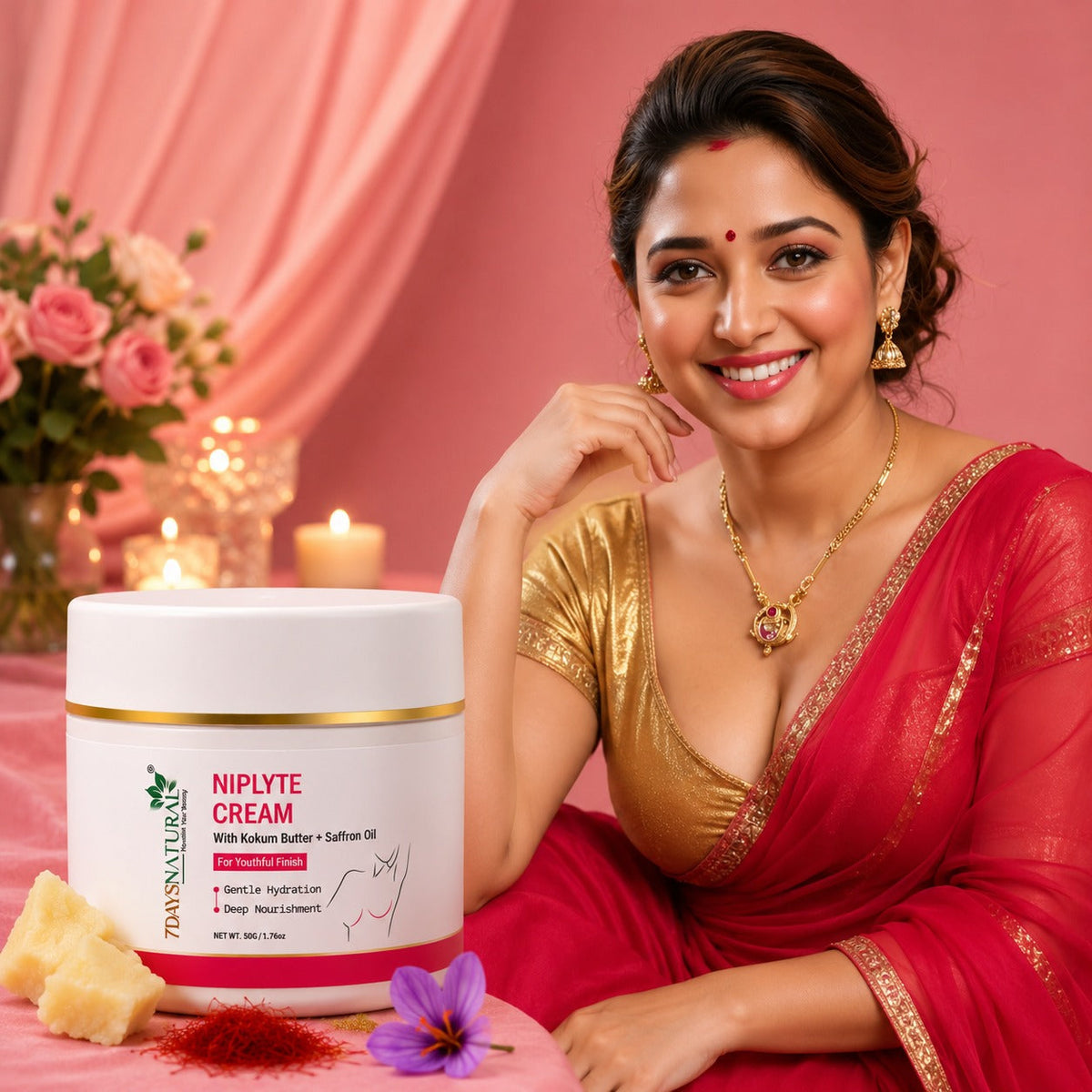 Niplyte whitening tightening cream for Women