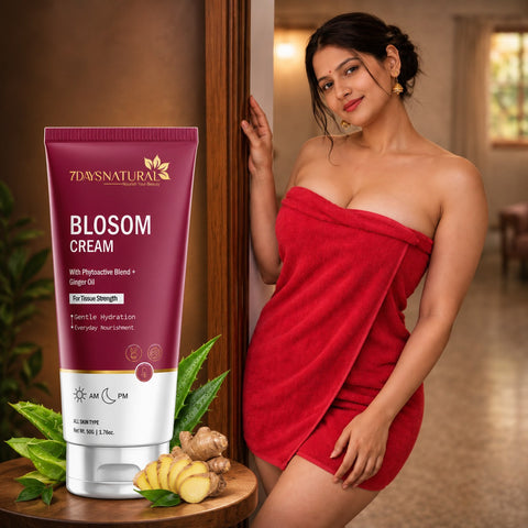 7 Days Bloson tightening cream for Women /  bosom size reduce ayurvedic cream