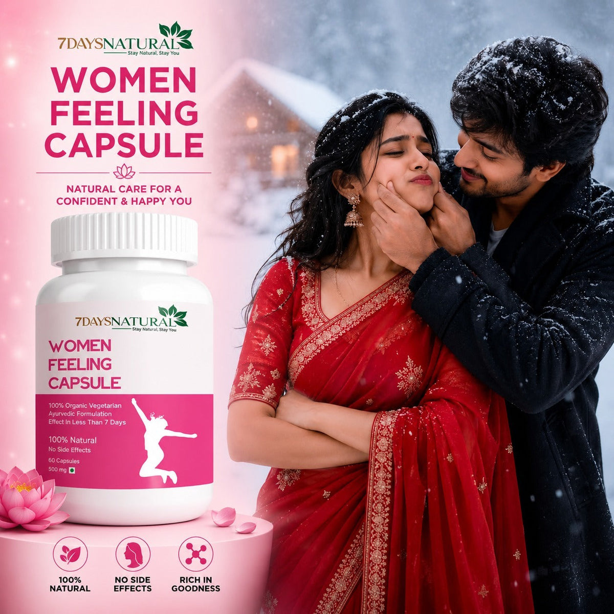 Women X Power Capsules ladies Night Power Capsules 100% natural ayurvedic