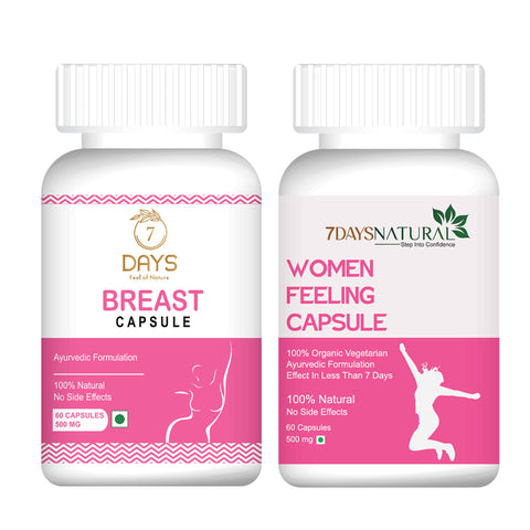 Breast Capsule & Women Feeling Capsule | 7DaysNatural